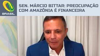 Preocupação com a Amazônia não é ambiental e sim financeira, afirma senador Márcio Bittar