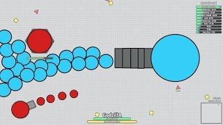 20 SHOTS IN ONE SECOND!!! STREAMLINER NEW FASTEST SHOOTING CANNON! DIEP.IO