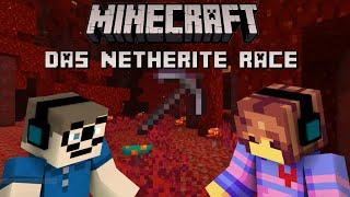 Minecraft Netherite Race - NitroCorgi vs. Milzkun