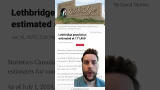 Lethbridge population reaches 111,400