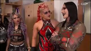 NXT Rhea Ripley, Zaria, Giulia, Stephanie Vaquer, Jordynne Grace & Kelani Jordan Backstage 10/29/24