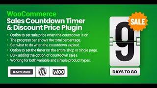 WooCommerce Countdown Sales & Price Discount Plugin By MotifCreatives