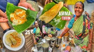 Amma Tiffin Of Kolkata | Early Morning Breakfast | Dosa Idli Vada With Chutney | 25₹/- | Street Food