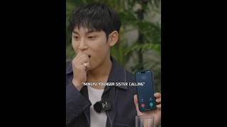 MINGYU calling his sister than there's HOSHI calling his sister#seventeen#hoshi#the8mingyu