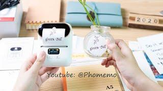 Phomemo M110 Label Maker丨How to DIY Round Product Labels Easily at Home丨Phomemo Easy DIY Class