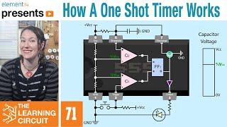 555 Timers - How A One Shot Timer Works - The Learning Circuit