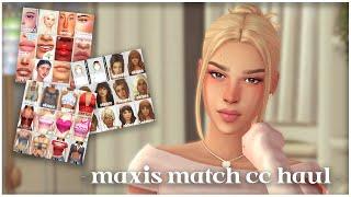 500+ maxis match items & links!! ˚.⋆ | the sims 4: cc haul