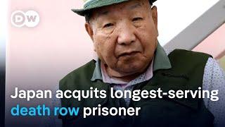 Japanese court has acquitted world's longest serving death row convict | DW News