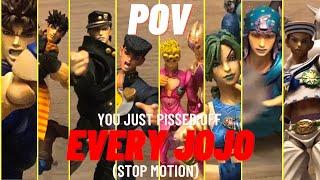 POV: You Pissed Off Every JoJo | JoJo’s Bizarre Adventure Stop Motion