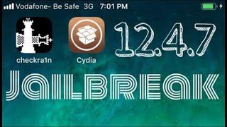 IOS 12.4.7 JAILBREAK IPHONE 6/5S NO PC