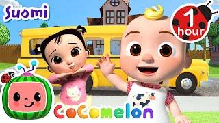 Linjurin pyörät | CoComelon Finnish Songs (Wheels on the Bus) | Lastenlauluja ja loruja