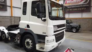 New In Stocklist For Sale: DAF FTP CF85 EURO 5, 6X2 PET REG TRACTOR UNIT - 2012 - EO62 FUA