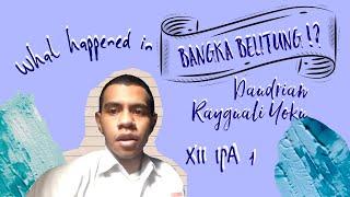 DAUDRIAN R. Y (SPEECH/MONOLOGUE) - XII IPA 1 ENGLISH PRACTICAL EXAMINATION