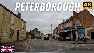 【4K】EASTGATE & SAXON ROAD DRIVING TOUR PETERBOROUGH ENGLAND