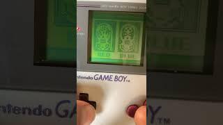 Playing gameboy DMG