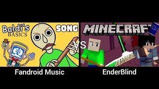 Baldi's Basics Song - Ruler of the School (Fandroid Music vs EnderBlind)