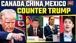 How China, Canada, Mexico Retaliated After US Trade Tariffs? | Trump | Trudeau | India Today