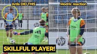 Modric reaction on Arda Güler toying Madrid goalkeeper in training ahead Dortmund | Football News