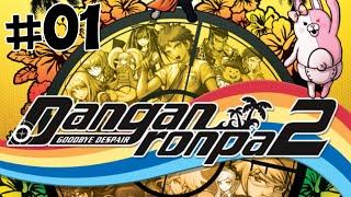 Let's Play Danganronpa 2 - Episode 1 [Summer Trip]