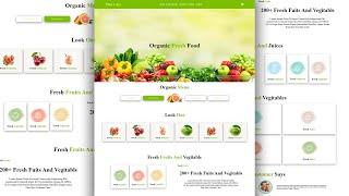 how to create grocery website with html and CSS | Grocery website