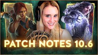 PATCH NOTES (NEW CARDS) 10.6 | Gwent