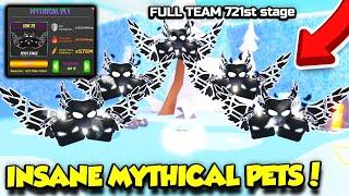 I GOT A FULL TEAM OF INSANE MYTHICAL PETS In Strongest Punch Simulator AND IT'S SO OP!! (Roblox)