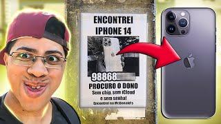 Trollando golpistas fingindo ter encontrado um iphone 14 pra ver quantos mentirosos ligam!!!