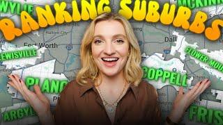 WORST and BEST Suburbs in Dallas, Texas RANKED!!