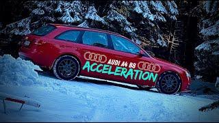 Audi A4 B8 3.0 TDI 176 kW (240 HP) | Acceleration 0 - 100 km/h | All Driving Modes