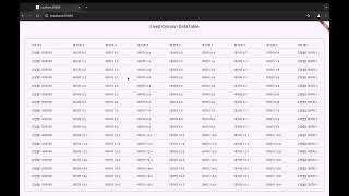 flutter data table example