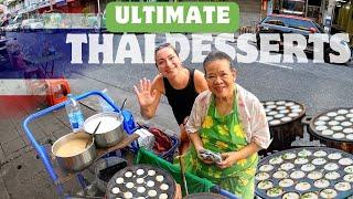 STREET FOOD in Bangkok Thailand  Our 3 favourite Thai desserts