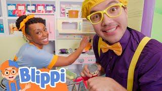 It's Opposite Day! | Blippi | Moonbug Kids - Fun Zone