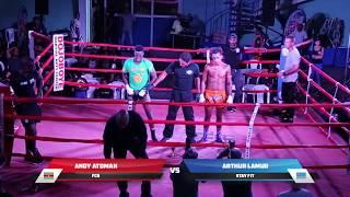 Andy Atoman (Suriname) vs Arthur Lamur (Aruba)