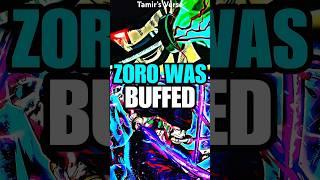 Zoro Did NOT Need This Buff?!? #anime #onepiece #luffy #shorts