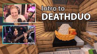 DeathDuo Moments and Chayanne Shenanigans || QSMP Clips Compilation (ENG/ESP SUBS) - Part 1