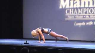 gymnastics fitness women show Miami Pro 2013 body bikini show