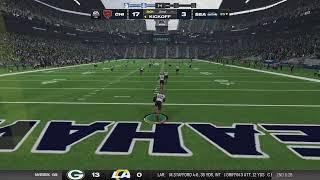 104 YD Kickoff Return TD