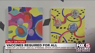 Las Vegas art studio requiring vaccines for all