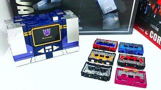 Transformers THF Sonic Wave aka Soundwave and Tape Corps