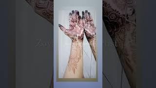 #henna️ #zoya mehndi artist ️ # Short #heena design ️️️️