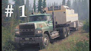 Spintires MudRunner Карта ГОРА  ЛОГМОР # 1