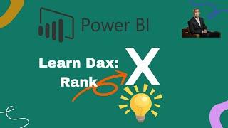 Learn Dax Rank X Function in Power BI