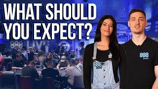 WATCH THIS Before Your First Live Poker Tournament | 888poker LIVE | Behind The Scenes