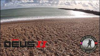 216. Metal Detecting at a Beach in East Sussex with the Deus 2