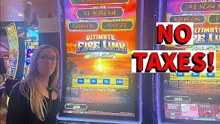 UNBELIEVABLE! BONUS AFTER BONUS! Ultimate Fire Link Slot Machine #slots #games #casino #gaming