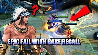 KARMA GOT US AFTER RECALLING IN THE BASE - LAPU LAPU GAMEPLAY WITH THE BOYS - MLBB