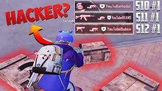 top #1 leaderboard player gets called "hacker" so he sent me this... | PUBG MOBILE