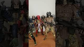 NECA PREDATOR COLLECTION #necafigures #predators #shortsfeed #collection #shorts