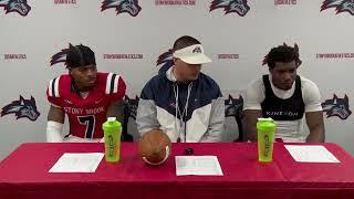 Stony Brook Football Postgame Press Conference - Sep. 7, 2024