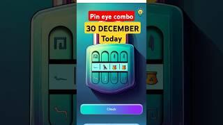 Pin Eye Secret Code 30 December|Pin Eye Secret Code Today|Pin Eye Bot Card today|Pin Eye Card 30 Dec